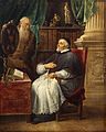 Portrait of the bishop by David Teniers the Younger in 1652