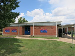 Garwood Elementary School is on TX 71 in Garwood.