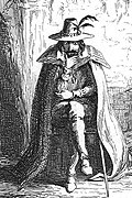 George Cruikshank's illustration of Guy Fawkes, published in William Harrison Ainsworth's 1840 novel