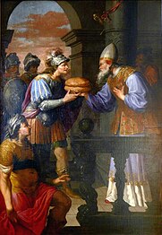 "David and the Priest Achimélech" (17th c.)