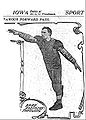 Image 261906 St. Louis Post-Dispatch photograph of Brad Robinson, who threw the first legal forward pass and was the sport's first triple threat (from History of American football)
