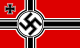 Reichskriegsflagge 1938–1945 (national war flag)