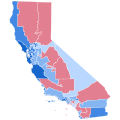 2008 United States presidential election in California by congressional district