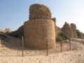 Ashdod-Yam (Ashdod on the Sea), Minat al-Qal'a fort. Northwestern corner tower