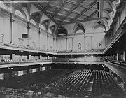 Interior of Boston Music Hall, Boston, Massachusetts, 1852.