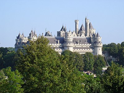 Château de Pierrefonds (carried out 1857–1885)