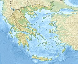 Location of the Thermaic Gulf within Greece