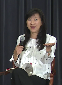 Youn, speaking in 2016