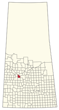 Location of the RM of Eagle Creek No. 376 in Saskatchewan