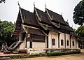 The wihan of Wat Pa Daet, on the southern end of the town of Mae Chaem