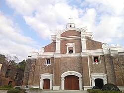 Facade of the church of Dingras