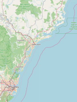 Rathmines is located in the Hunter-Central Coast Region