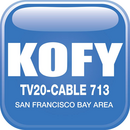 Logo used as part of KOFY's hourly station identification overlay.