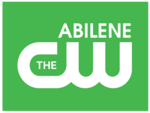 The CW network logo with Abilene above it, right-aligned
