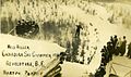 Big Bend ski jump in Revelstoke, British Columbia, Canada 1916