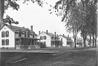 Officers' Row, c. 1900