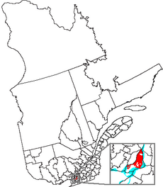 City of Montreal and enclave municipalities
