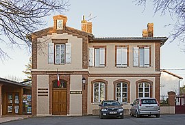 The town hall in Saint-Marcel-Paulel