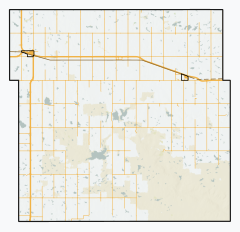 Rural Municipality of Lone Tree No. 18 is located in Lone Tree No. 18