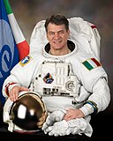 Paolo A. Nespoli, Astronaut, mission specialist at STS-120 Space Shuttle mission