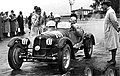 Their first season, a Maserati 4CS at the 1937 Mille Miglia, driven by Luigi Villoresi and Giovanni Lurani