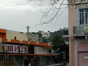 Cruceta del Vigía in Ponce seen at a distance