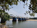 Kuttippuram Bridge over Bharathappuzha -a view from Mini Pamba point