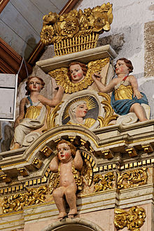 Detail from the altarpiece of the "Passion"