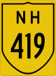 National Highway 419 shield}}