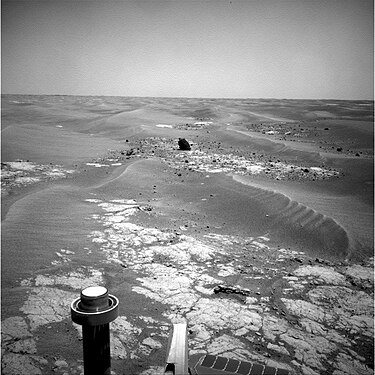 Example of photo made by Opportunity's navcam