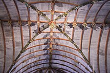The decorated cross rafters