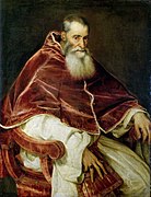 Titian, Portrait of Pope Paul III, 1545–46
