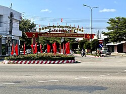 Ninh Phuoc district administrative center in Phuoc Dan (Phu Quy)