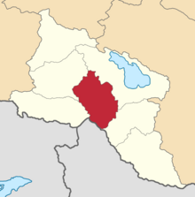 Location in the Erivan Governorate