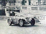 Laury Schell, won the Prince Rainier II Cup in August 1937 in Monaco, in a 3.5L Delahaye.