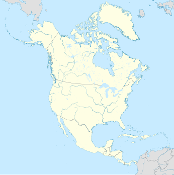 Map with the locations of Vancouver, Raleigh-Durham, Saguenay, and Montreal marked.