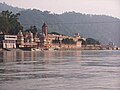 Parmarth Niketan view from Ganges