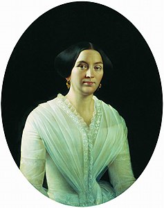Portrait of Anisya Lesnikova (1850)