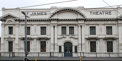 St James Theatre, Wellington, 1912