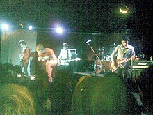 Stealing O'Neal supporting All Time Low at the Corner Hotel in Melbourne, June 2009.