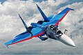Image 12 Sukhoi Su-30 Photo: Sergey Krivchikov The Sukhoi Su-30 is a twin-engine, two-seat supermanoeuverable fighter aircraft developed by Russia's Sukhoi Aviation Corporation. It is a multirole fighter for all-weather, air-to-air and air-to-surface deep interdiction missions. Its primary users are Russia, India, China, Venezuela, and Malaysia. More selected pictures