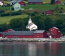View of the Lensvik Church