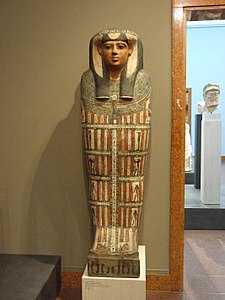 Coffin of the priestess "Iset-en-kheb", Egypt