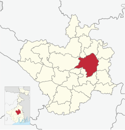 Location in West Bengal