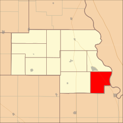 Location in Thurston County