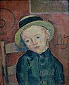 Émile Bernard, Portrait of a Boy in Hat, 1889, Musée d'Art et d'Industrie de Roubaix.