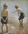 Study for Boys Playing on the Shore