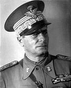 Generale d’Armata Alessandro Pirzio Biroli commanded the Italian 9th Army during the invasion