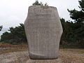 Image 11Memorial stone on Brownsea Island commemorating the first Scout encampment, Aug 1-9, 1907, Brownsea Island
