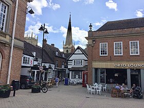 Evesham, the district's largest town.